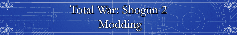 Total War: Shogun 2 Modding Banner