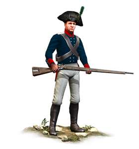 Prussian Jaegers are prussian unique Light Infantry.