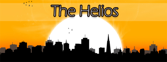 The current Helios logo